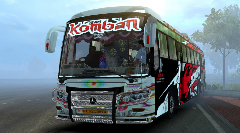 komban bus skin download